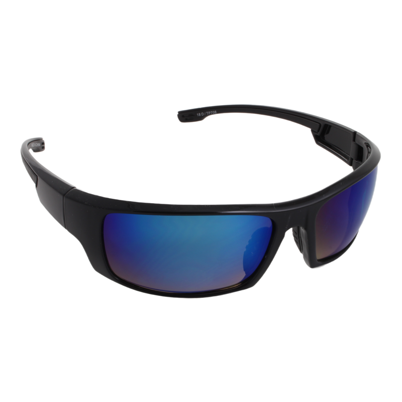ActionEyz® Overtime Black/Blue Mirror