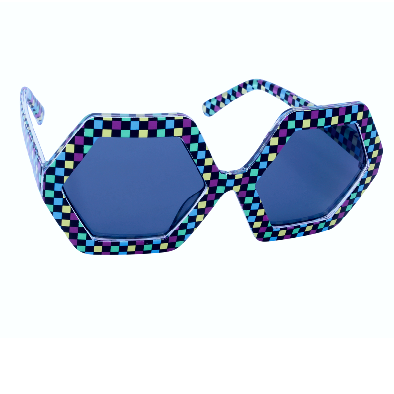 Just A Shade SmallerĀ® Deco Blues Children's Sunglasses