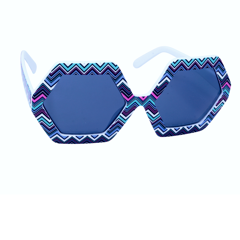 Just A Shade SmallerĀ® Deco Chevron Children's Sunglasses