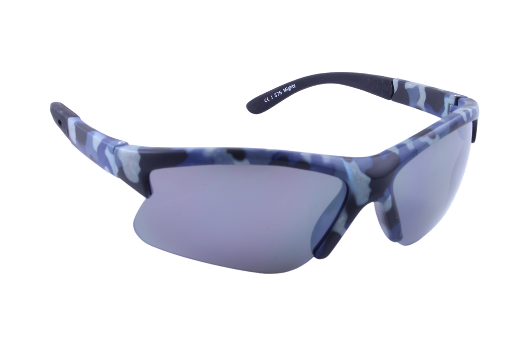 Just A Shade Smaller® Mighty Blue Camo Children's Sunglasses
