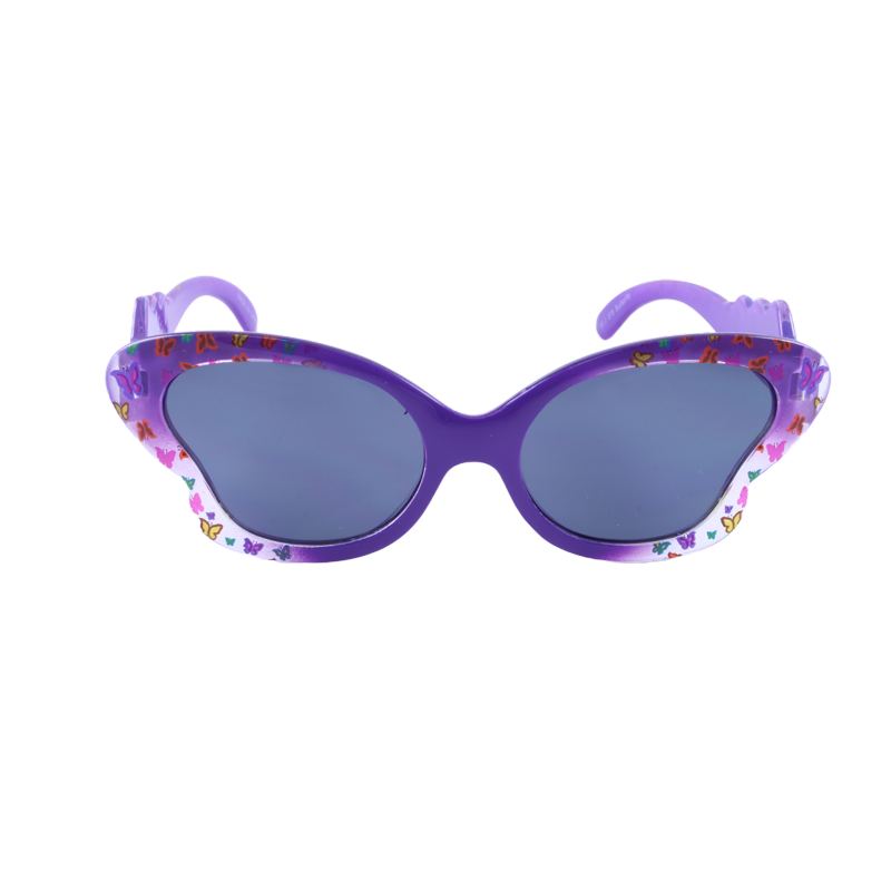 Just A Shade Smaller® Butterfly Crystal Pink,Solid Pink,Crystal Magena,Purple Children's Sunglasses