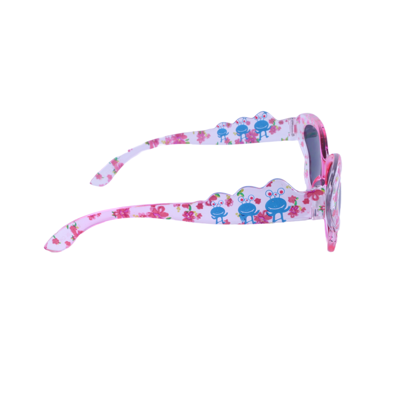 Just A Shade Smaller® Butterfly Crystal Pink,Solid Pink,Crystal Magena,Purple Children's Sunglasses