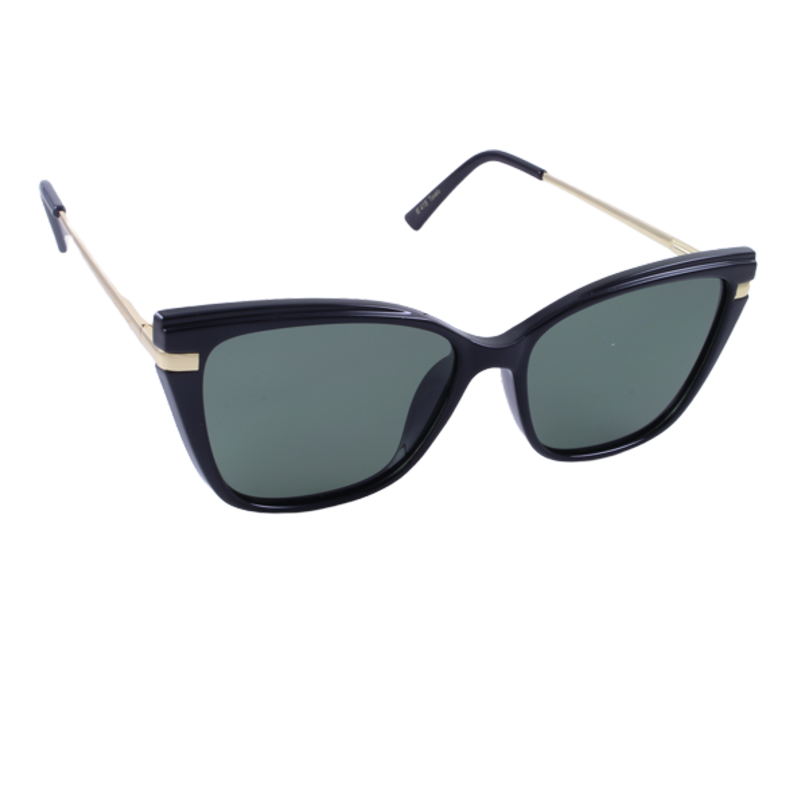 Islander Eyes® Tuvalu Black / Gold / Grey Polarized Sunglasses
