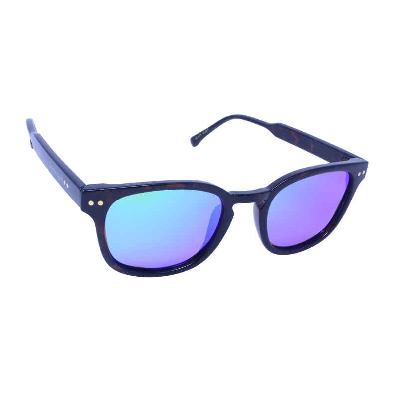 Islander Eyes® Guam Tortoise/Green Mirror Polarized Sunglasses