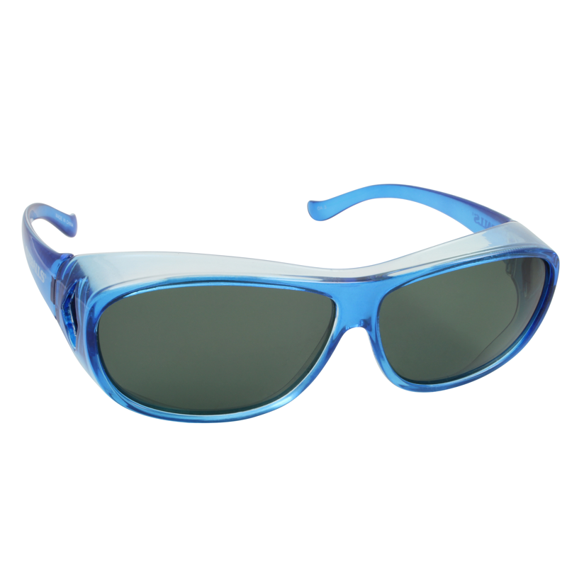 Overalls® Overalls Medium Crystal Blue/Grey Polarized Sunglasses