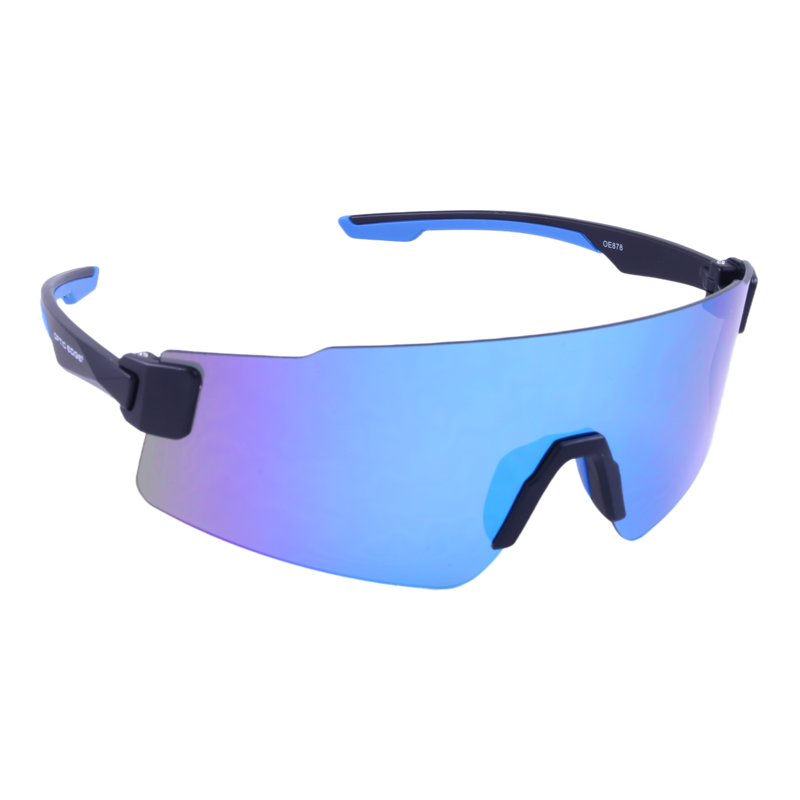 Optic Edge® Slick Black/Blue Sport Wraps