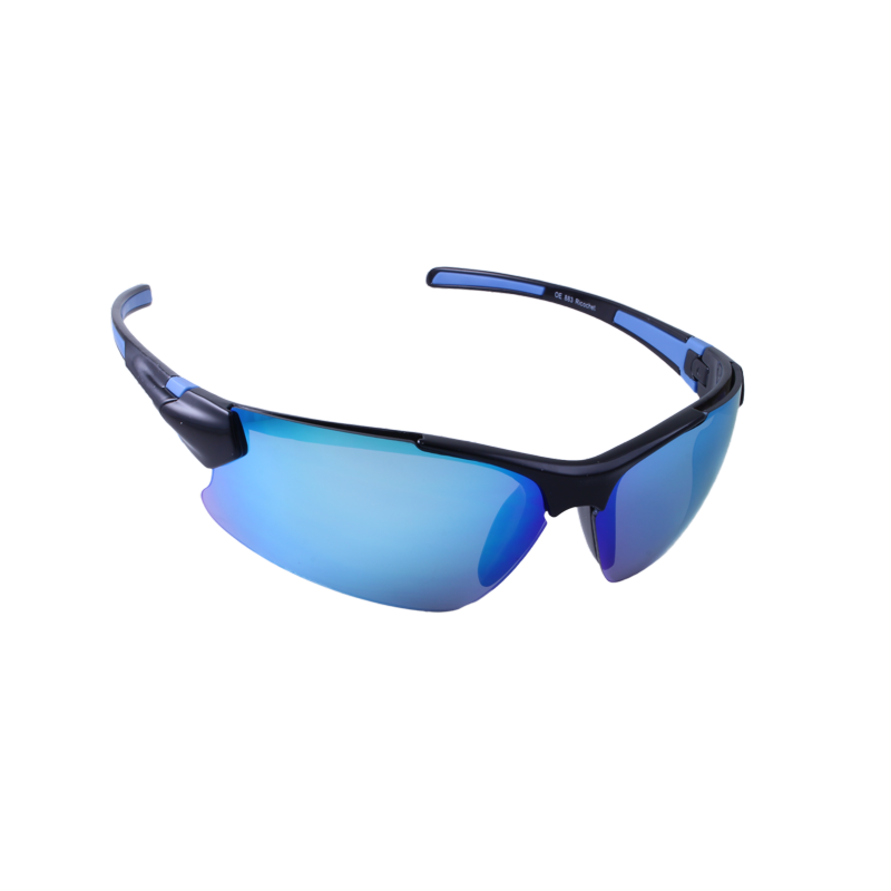 Optic Edge® Ricochet Black/Blue Sport Wraps