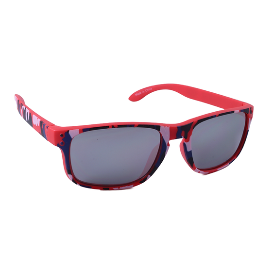 Just A Shade SmallerĀ® Fighter Red Camo Children's Sunglasses