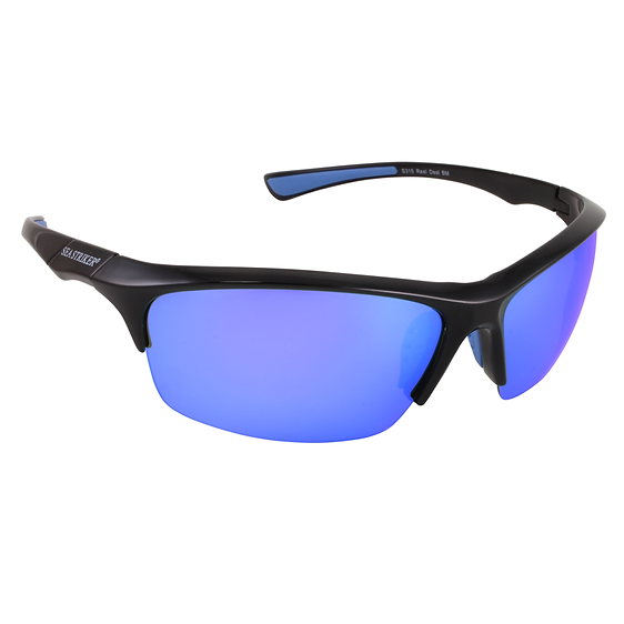 Sea Striker® Reel Deal Blue Mirror Polarized Sunglasses