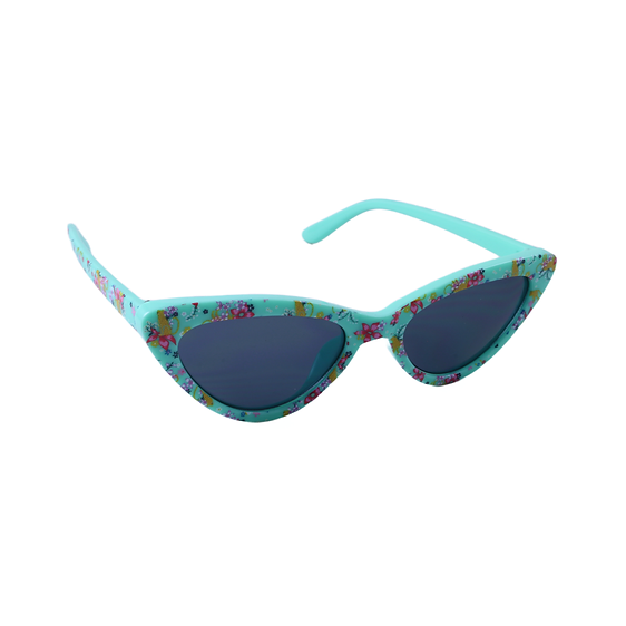 Just A Shade Smaller® Dazzle Mint Floral/Smoke Children's Sunglasses