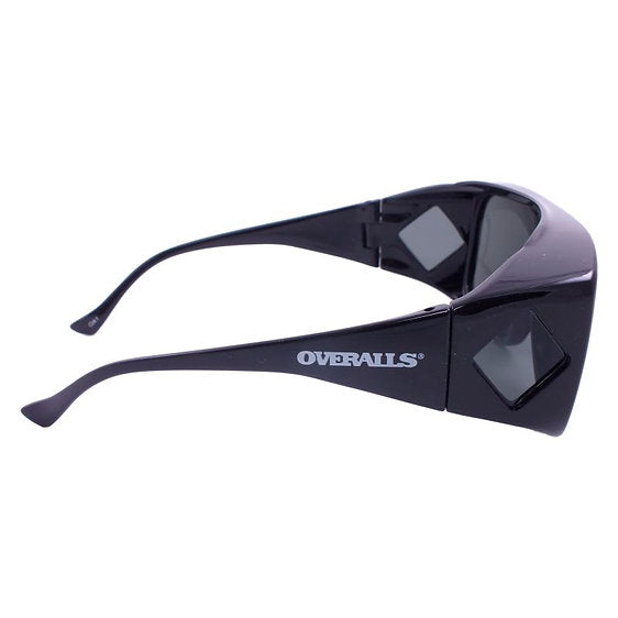 Overalls® Overalls Large Black/Grey,Tortoise/Amber Polarized Sunglasses