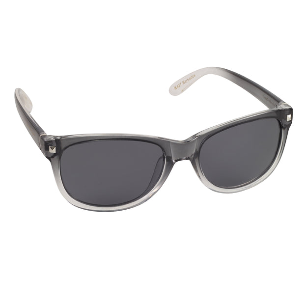 Islander Eyes® Barbados Crystal Smoke Gradient/Smoke Polarized Sunglasses