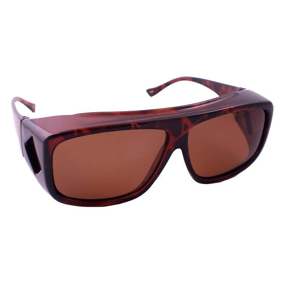 OverallsĀ® Overalls Large Tortoise/Amber Polarized Sunglasses