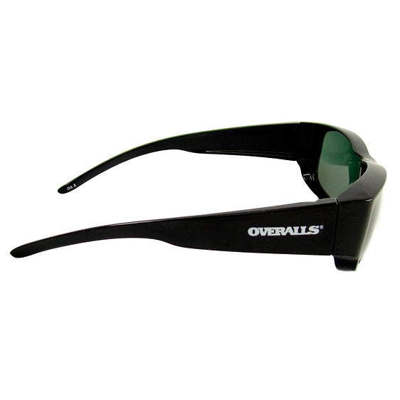OverallsĀ® Overalls Rectangular Black Frame/Grey Lenses,Tortoise Frame/Amber Lenses Polarized Sunglasses