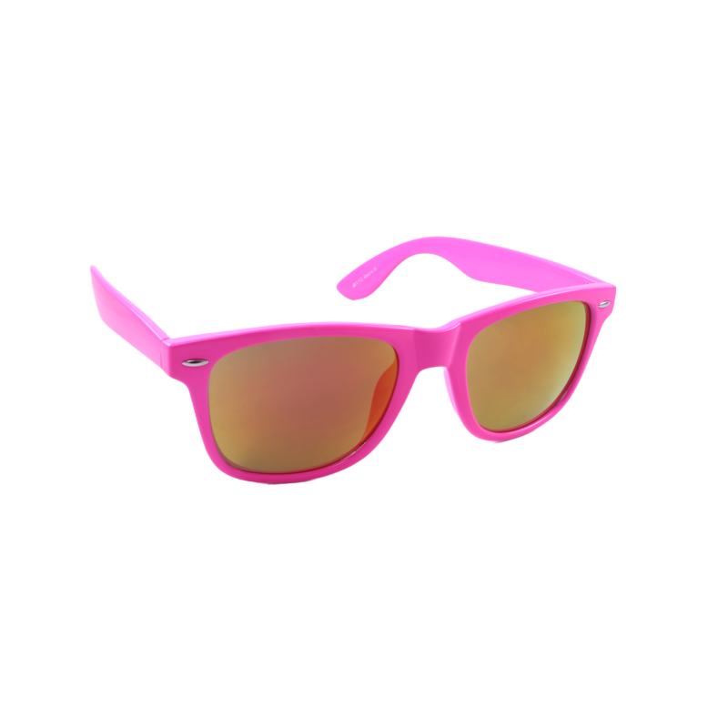 Pink 2024 neon sunglasses