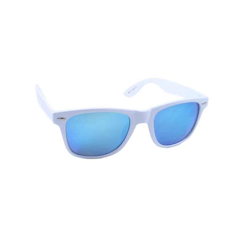 Crave® Retro III White/Blue Sunglasses