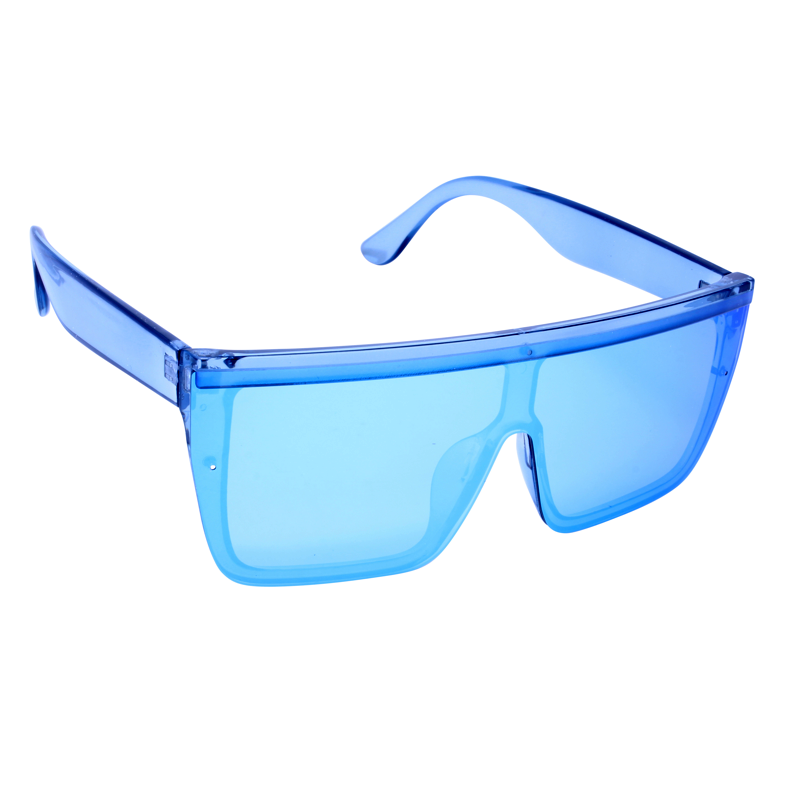 Crave® The Boss Crystal Blue/Blue Mirror Sunglasses