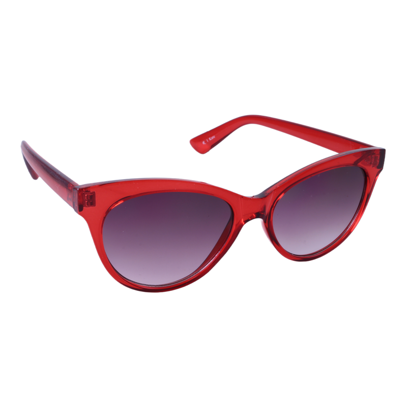 Illusions® Kate Sunglasses Red/Smoke