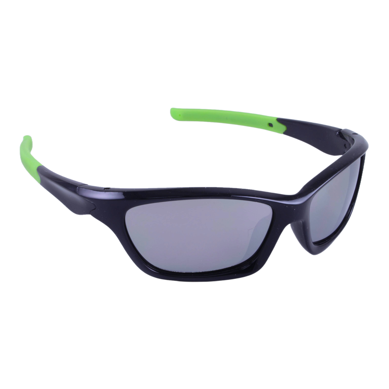 Just A Shade Smaller® Eagle Jet in black with lime rubber