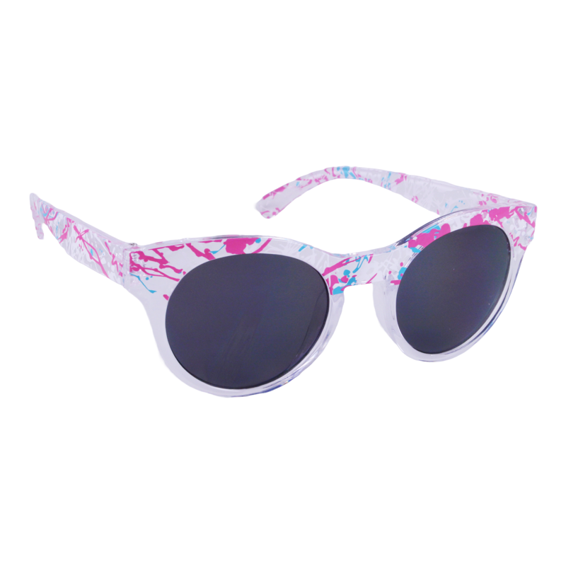 Just A Shade Smaller® Pizzazz Children's Sunglasses in Paint Splatter