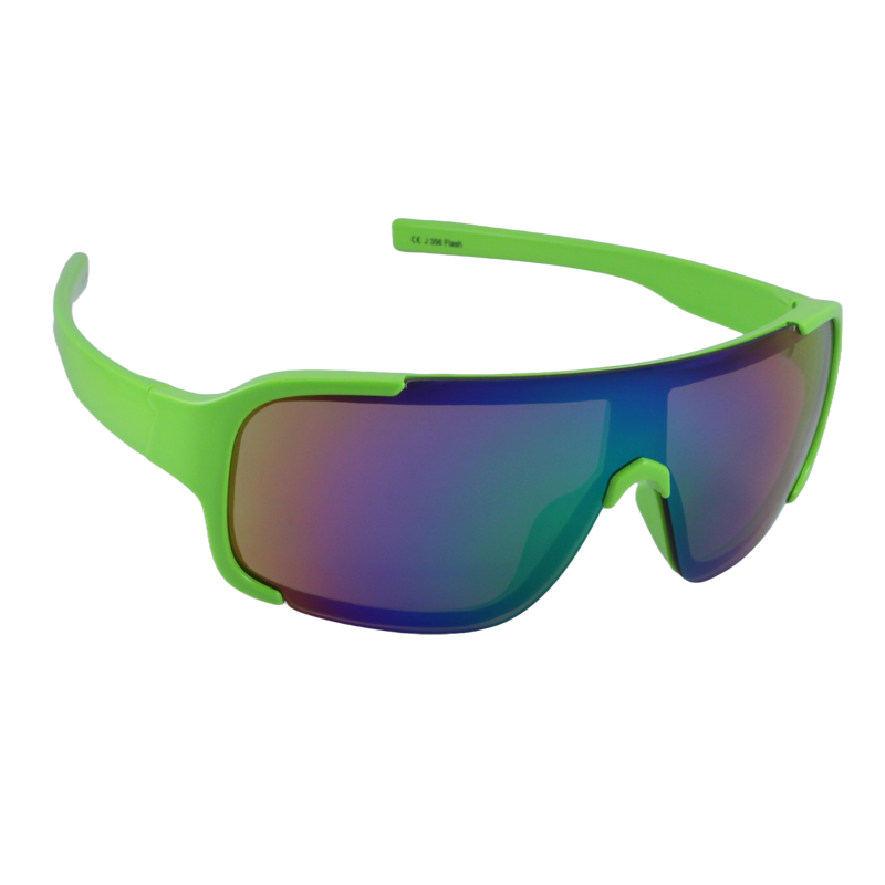 Just A Shade Smaller® Flash Lime/Green Mirror Children's Sunglasses