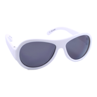 Just A Shade Smaller® Baby Aviator Baby White Children's Sunglasses