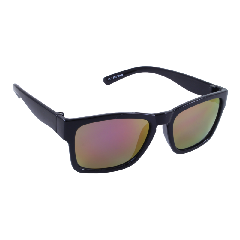 Just A Shade Smaller® Shade in Black/Red Mirror