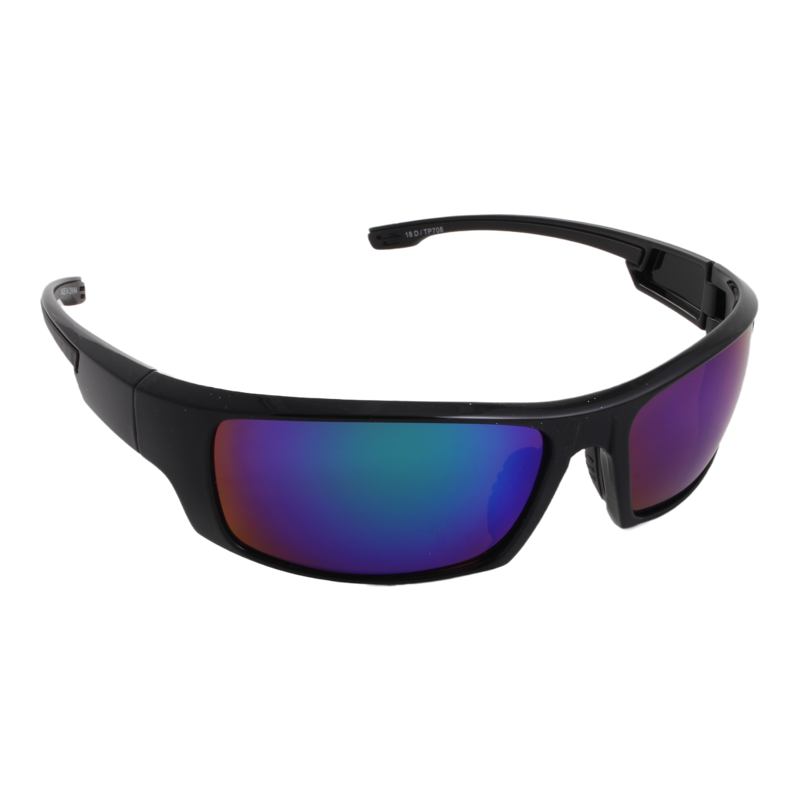 ActionEyz® Overtime Black/Green Mirror