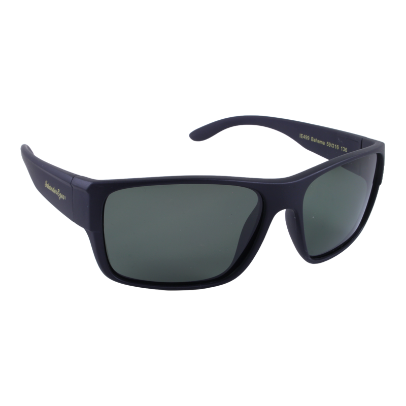 Islander Eyes® Bahama Polarized Sunglasses in Matte Black with Grey Lens