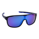 Optic Edge® Rambler in Glossy Black/Blue Mirror