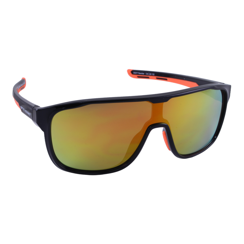 Optic Edge® Rambler in Glossy Black/Orange Mirror