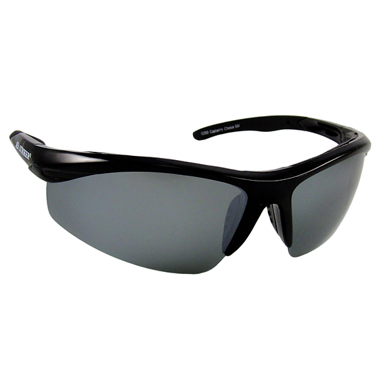Sea Striker® Captain's Choice Matte Black / Silver Mirror,Glossy Black / Silver Mirror Polarized Sunglasses