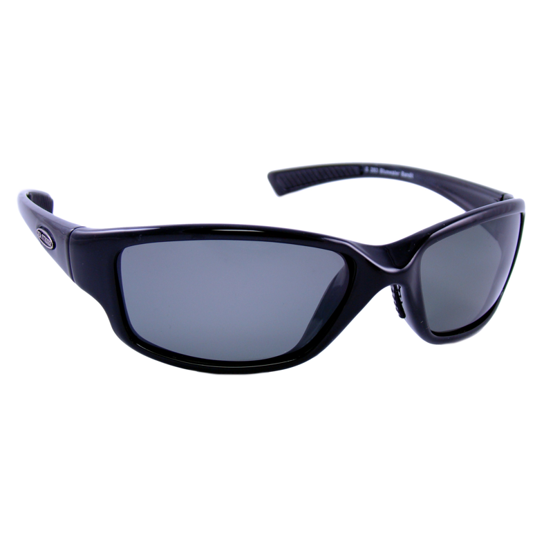 Sea Striker® Bluewater Bandit Black/Solid Grey Polarized Sunglasses