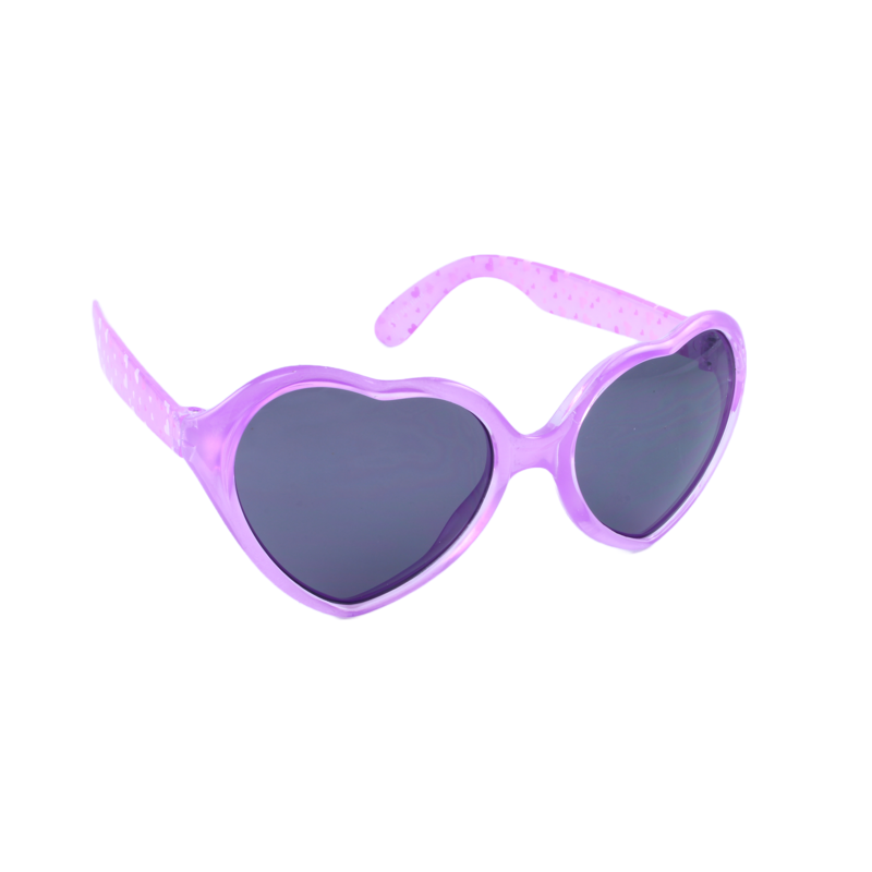 Just A Shade Smaller® Heart Lavender Children's Sunglasses