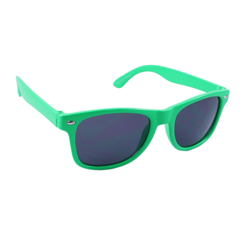 Just A Shade Smaller® Whoop Neon Green Children's Sunglasses