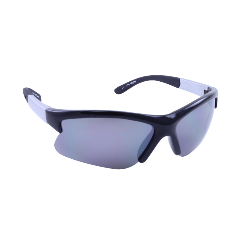 Just A Shade Smaller® Mighty Black/Silver Children's Sunglasses