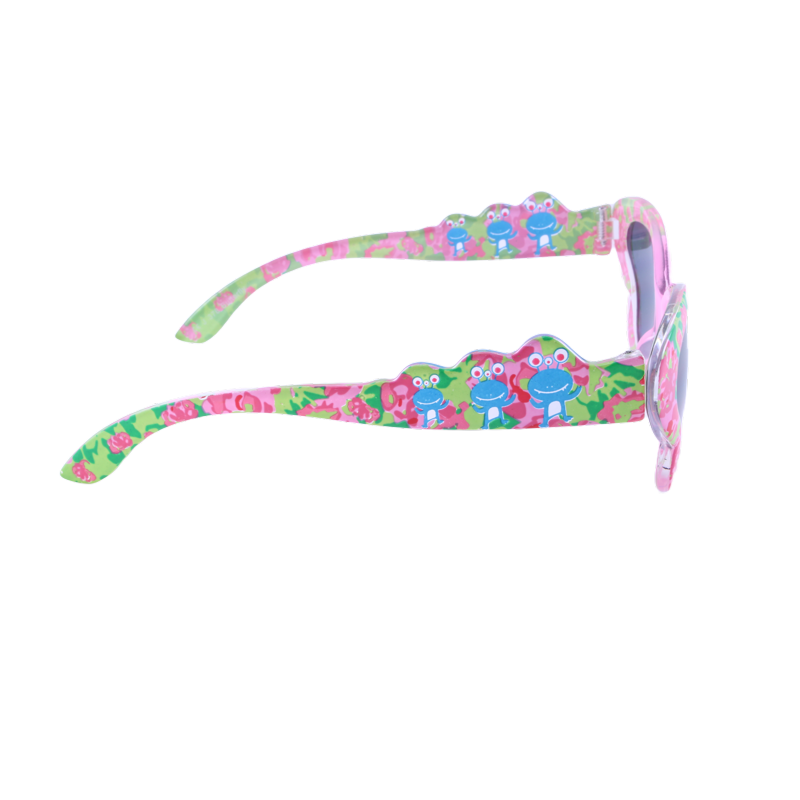 Just A Shade Smaller® Butterfly Crystal Pink,Solid Pink,Crystal Magena,Purple Children's Sunglasses