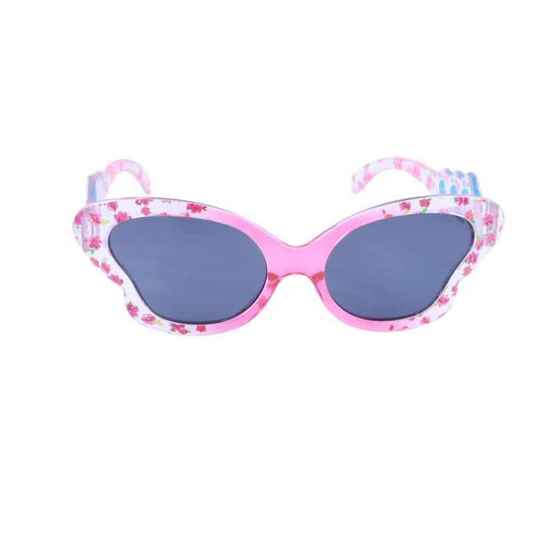 Just A Shade Smaller® Butterfly Crystal Pink,Solid Pink,Crystal Magena,Purple Children's Sunglasses