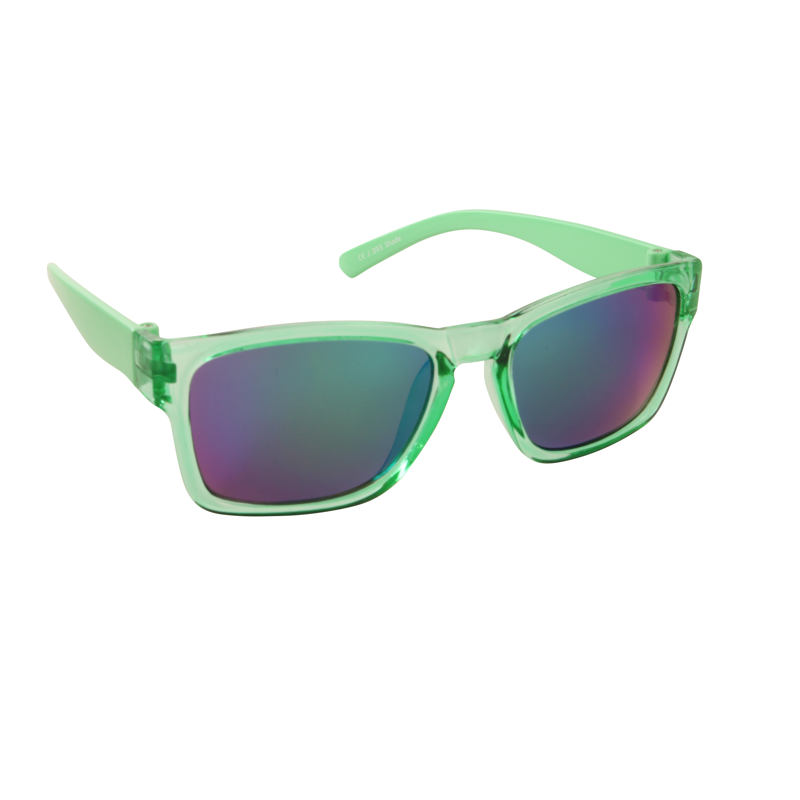Just A Shade Smaller® Shade Green/Green Mirror Children's Sunglasses