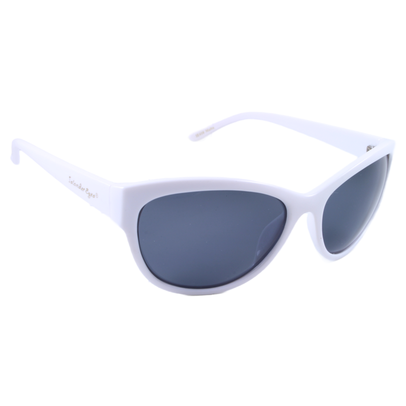 Islander Eyes® Malta White/Smoke Polarized Sunglasses