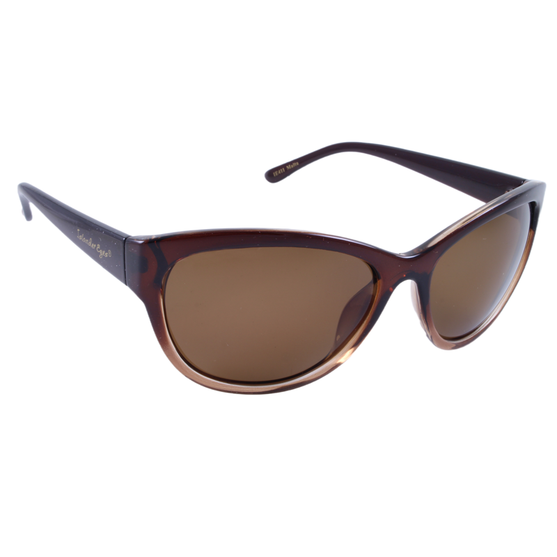 Islander Eyes® Malta Crystal Brown/Brown Polarized Sunglasses
