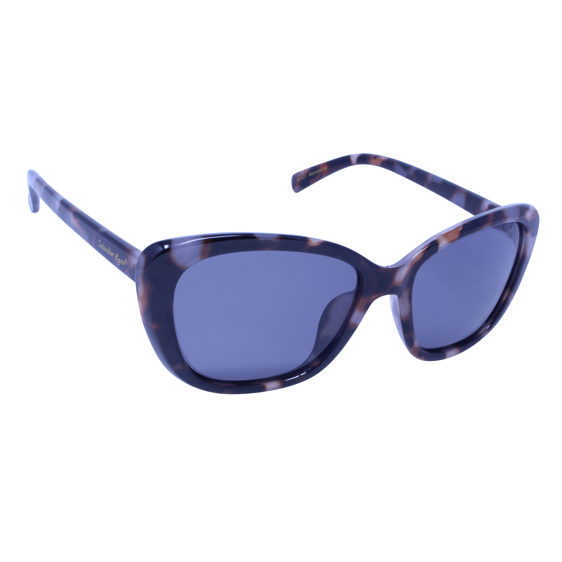 Islander Eyes® Montserrat Purple Tortoise/Smoke Polarized Sunglasses