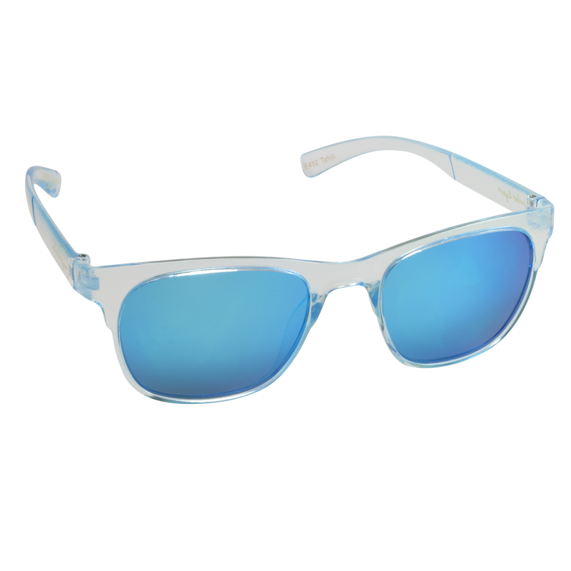 Islander Eyes® Tahiti Crystal Blue/Blue Mirror Polarized Sunglasses