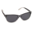 Islander Eyes® Barbados Polarized Sunglasses in Crystal Smoke Gradient with Smoke Lens
