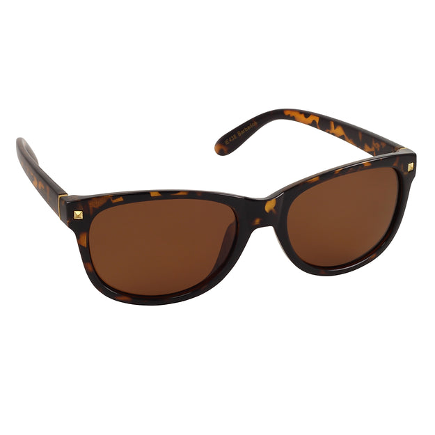 Islander Eyes® Barbados Polarized Sunglasses in Yellow Tortoise with Brown Lens