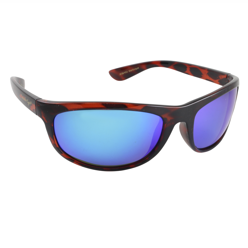 Islander Eyes® Martinique Tortoise / Blue Mirror Polarized Sunglasses