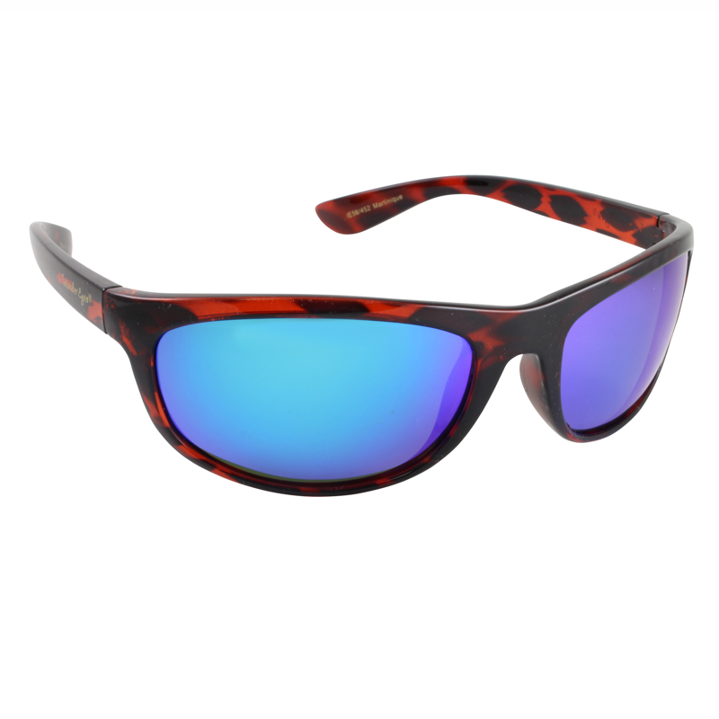 Islander Eyes® Martinique Tortoise / Blue Mirror Polarized Sunglasses