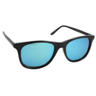Islander Eyes® Rhodes Black / Blue Mirror Polarized Sunglasses