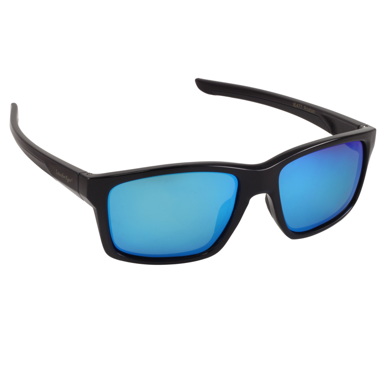 Islander Eyes® Roatan Black / Blue Mirror Polarized Sunglasses