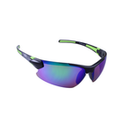 Optic Edge® Ricochet Black/Green Sport Wraps